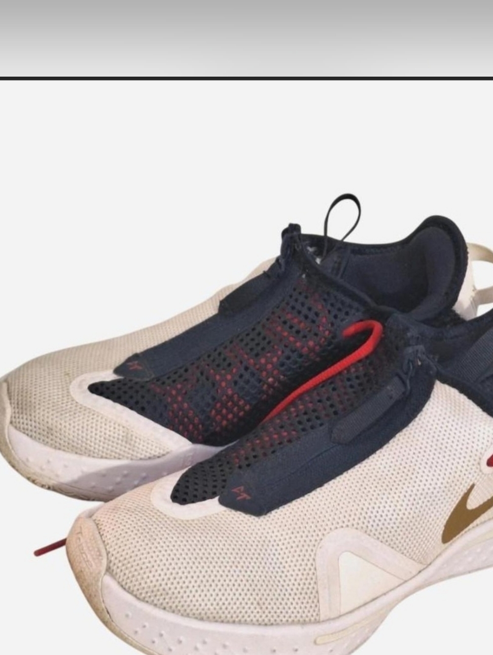 Nike PG 4 USA PAUL GEORGE Basketball Shoes CQ7339-991 White Red Navy Mens SZ 8